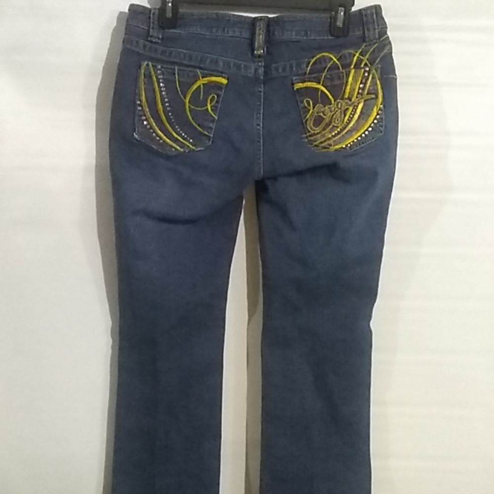 Coogi Embellished Jeans Size 7/8 READ - Picture 7 of 8